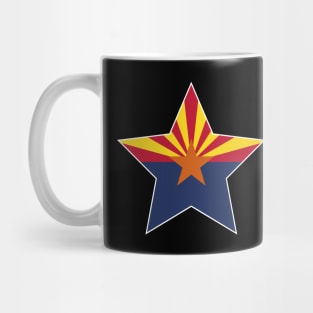 Arizona State Flag Star Mug